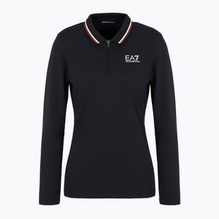 Dámske tričko longsleeve EA7 Emporio Armani Golf Pro Polo black