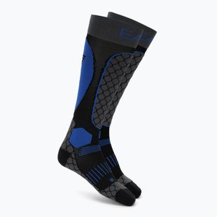 Lyžiarske ponožky EA7 Emporio Armani nero/antra/lapis blu