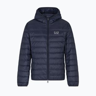Pánska bunda EA7 Emporio Armani Train Core Id Down Light Jacket Hoodie armani blue