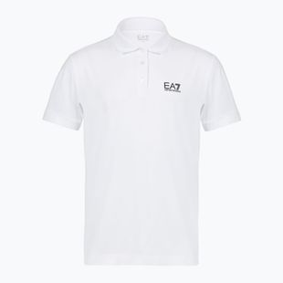 Pánske tričko EA7 Emporio Armani Core Identity Polo white
