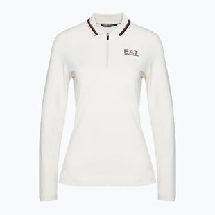 Dámske tričko longsleeve EA7 Emporio Armani Golf Pre Polo silver birch