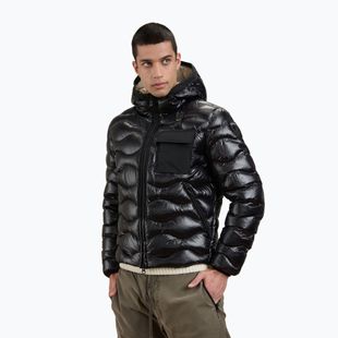 Pánska zateplená bunda Blaueer USA Bryant black inside beige