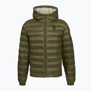 Pánska bunda Blauer USA Charles dark olive inside mist grey