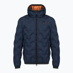 Pánska bunda Blauer USA Piery blue inside brown