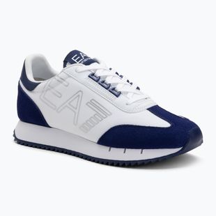 Topánky EA7 Emporio Armani Black & White Vintage white/medieval blu