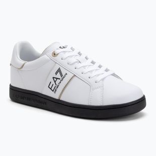 Topánky EA7 Emporio Armani Classic Logo white/gold/black
