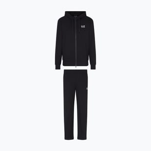 Pánska tepláková súprava EA7 Emporio Armani Train Core Id T-Suit Hoodie Fz black