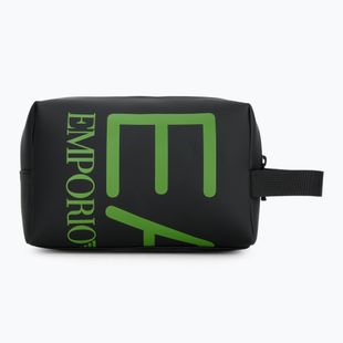 EA7 Kozmetická taštička Emporio Armani Train Beauty čierna/žiarivo zelená