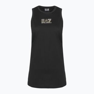 Dámske tielko EA7 Emporio Armani Train Visibility Tank black/gold