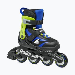 Detské kolieskové korčule Rollerblade Microblade Jr black/blue