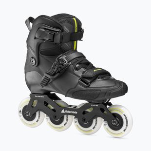 Pánske kolieskové korčule Rollerblade Crossfire LX black/lime