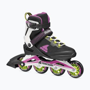 Dámske kolieskové korčule Rollerblade Macroblade 80 W black/dark fuchsia