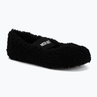 Dámske baleríny Moon Boot Shearling Ballerina čierne