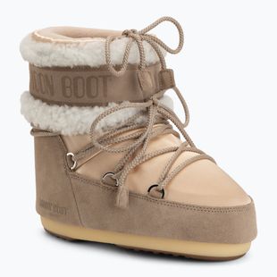 Dámske snehule Moon Boot Icon Low Pearly Plus pale peach/sand
