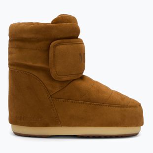 Dámske snehule Moon Boot Icon Strap Suede cognac
