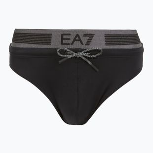 Pánske plavkové nohavičky EA7 Emporio Armani Logo Tape Brief black