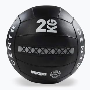 Medicimbalová lopta CENTR Wall Ball Centr x Hyrox 2 kg black