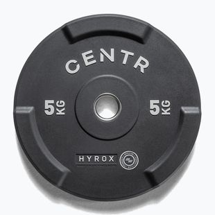 Bumperové závažie Centr Olimpijski Centr x Hyrox Interlocking Bumper Plate 2 pcs black
