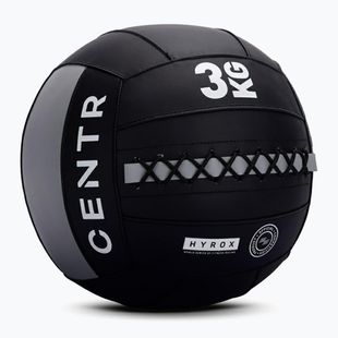 Medicimbalová lopta CENTR Youngstars Competition Wall Ball Centr x Hyrox 3 kg black
