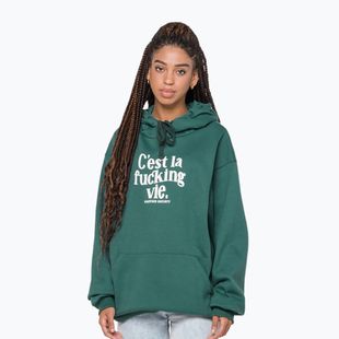 Dámska mikina Kaotiko C'est la vie Hoodie jade