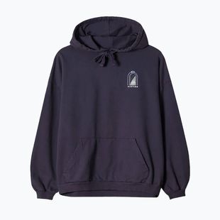 Pánska mikina Kaotiko Washed Trust Your Intuition dark lilac