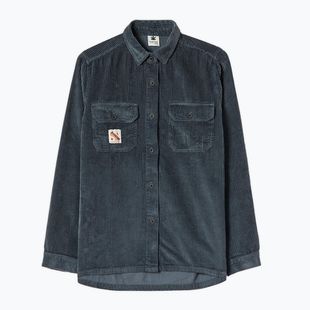 Pánska košeľa Kaotiko Courduroy Minimal bluish-grey