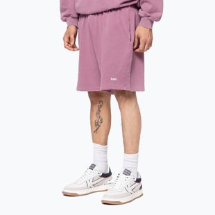 Pánske šortky Kaotiko Washed Daylen burgundy