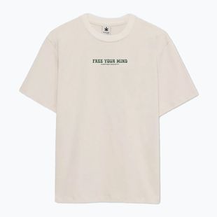 Pánske  tričko Kaotiko M / C Free Your Mind Organic Cotton ivory