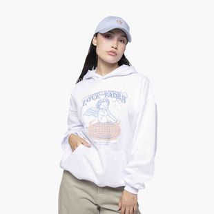 Dámska mikina Kaotiko Flame of Love white