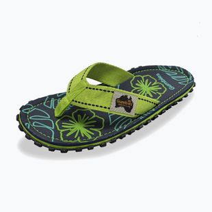 Žabky Gumbies Islander lime hibiscus