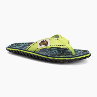 Žabky Gumbies Islander lime hibiscus