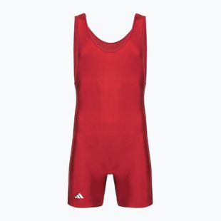 Pánska kombinéza adidas 3 Stripe Singlet red/white