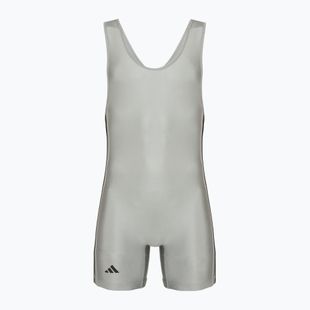 Pánska kombinéza adidas 3 Stripe Singlet grey/black