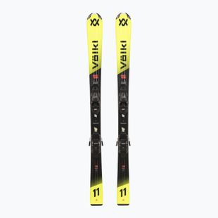 Detské zjazdové lyže + viazanie Völkl Racetiger Jr Yellow+7.0 VMotion Jr 130-160 cm