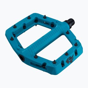 Cyklistické pedále RACE FACE Chester Large turquoise