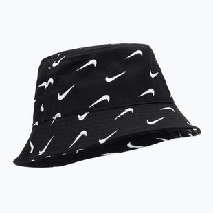 Detský klobúk Nike Swoosh Print Bucket black