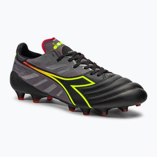 Pánske futbalové kopačky Diadora Brasil Elite Veloce ITA LPX black and bordó DD-101.178785-D0136-43