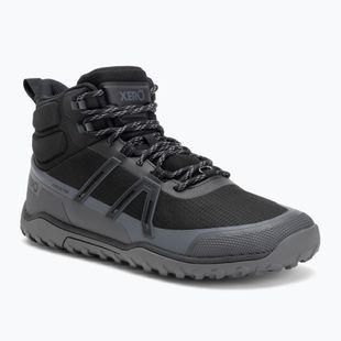 Pánske barefoot topánky Xero Shoes Scrambler Trail Mid WP čierna/asfaltová