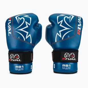 Boxerské rukavice Rival RB1 Ultra Bag 2.0 blue