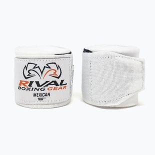 Boxerské bandáže Rival Mexican Handwraps white