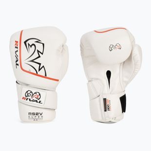 Boxerské rukavice Rival Super Sparring 2.0 white