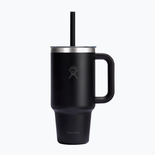 Termohrnček Hydro Flask Travel Tumbler Clear Lid black