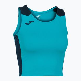 Dámske bežecké tričko Joma Record II Top turquoise/navy