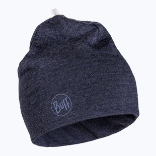 Kšiltovka BUFF Midweight Merino Wool navy blue 118007.779.10.00