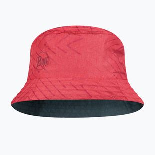 Klobúk BUFF Travel Bucket collage red