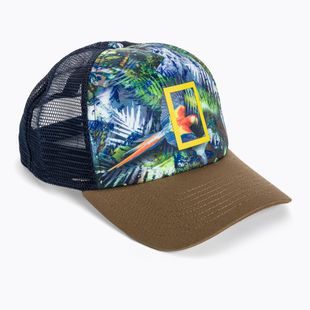 BUFF Trucker Scarlett Macaw National Geographic farebná baseballová čiapka 125382.555.30.00