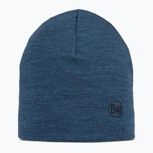 Zimná čiapka BUFF Midweight Merino Wool melange tempest