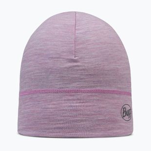 Zimná čiapka BUFF Lightweight Merino Wool solid pansy