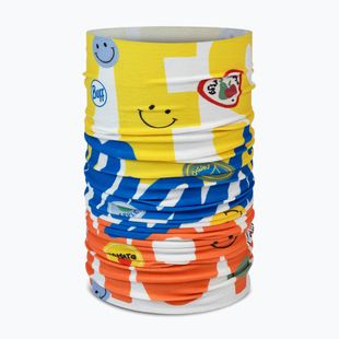 Detská multifunkčná šatka BUFF Original Ecostretch zigzag multicolor