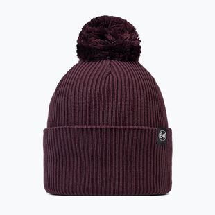 Zimná čiapka BUFF Knitted Renvi burgundy
